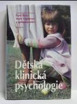 Dětská klinická psychologie - náhled