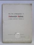 Heinrich Heine: Studie medicinská i literární - náhled