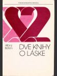 Dve knihy o láske - náhled