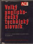 Velký anglicko-český technický slovník A-E I. diel - náhled