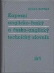 Kapesní anglicko - český a česko - anglický technický slovník - náhled