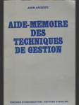 Aide-Mémoire des Technniques de Gestoin - náhled