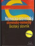 Nemecko-slovenský a slovensko-nemecký školský slovník - náhled