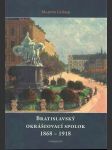 Bratislavský okrášľovací spolok 1868 - 1918  - náhled