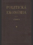 Politická ekonómia - učebnica - náhled