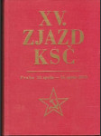 XV. zjazd KSČ Praha 12.-16.apríla 1976 - náhled