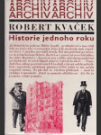 Historie jednoho roku - náhled