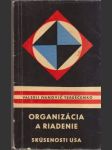 Organizácia a riadenie skúsenosti USA - náhled