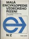 Malá encyklopedie vědeckého řízení N-Z - náhled