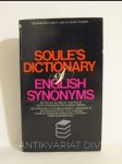 Soule's Dictionary of English Synonyms - náhled