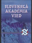 Slovenská akadémia vied Informačný bulletin - náhled