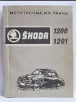Škoda 1200, 1201 - Katalóg náhradných dielcov - náhled