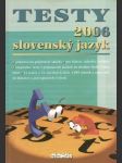 Testy 2006 - slovenský jazyk  - náhled