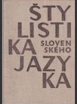 Štylistika slovenského jazyka (veľký formát) - náhled