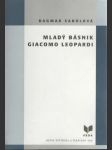 Mladý básnik GIacomo Leopardi - náhled