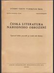 Česká literatura národního obrození - náhled