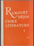 Rukověť dějin české literatury - náhled