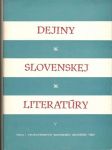 Dejiny slovenskej literatúry V. (veľký formát) - náhled