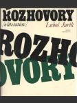 Rozhovory (o literatúre) - náhled