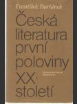 Česká literatura první poloviny XX. století - náhled