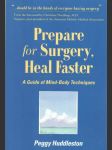 Prepare for Surgery, Heal Faster - náhled