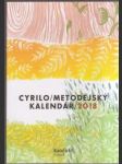 Cyrilo-Metodějský kalendář 2018 - náhled