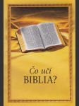 Čo učí biblia? - náhled