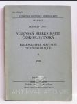 Vojenská bibliografie československá II / Bibliographie militaire Tchécoslovaque II - náhled