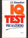 IQ test pre každého - náhled