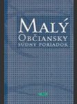 Malý občiansky súdny poriadok (malý formát) - náhled