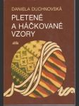 Pletené a háčkované vzory (veľký formát) - náhled