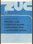 Metodika výuky v základných kurzoch spoločenského tanca (veľký formát) - náhled