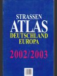 Strassen Atlas Deutschland Europa - náhled
