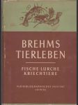 Brehms Tierleben Fische, Lurche, Kriechtiere (veľký formát) - náhled