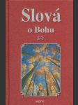 Slová o bohu - náhled