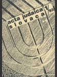 Acta judaica slovaca 1/93 - náhled