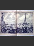 Oceloryt paříž 1889 eiffelova věž - náhled