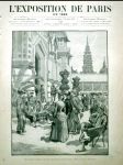 Oceloryt paříž 1889 domorodí vojáci před palácem kolonií - náhled