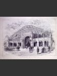 Oceloryt paříž 1889 palais de l'exposition italienne - náhled