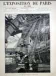 Oceloryt paříž 1889 le chemin des ascenseurs de la tour eiffel - náhled