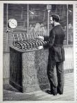 Oceloryt paříž 1889 ovládací pult - náhled