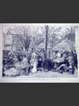 Oceloryt paříž 1889 sváteční den na martových polích - náhled