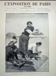 Oceloryt paříž 1889 praní prádla - náhled