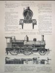 Oceloryt paříž 1889 lokomotiva - náhled