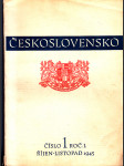 Československo  - první ročník - komplet - měsíčník - náhled
