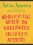 Art in America (Annual 1985-86) - náhled