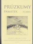 Průzkumy památek  2004/ I-II - Ročník XI. - náhled