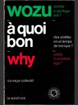 Wozu - À quoi bon - Why - Dichter in dürftiger zeit? - Des poetes en un temps de mangue? - Poets in a hollow age?  - náhled