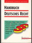 Handbuch deutsches Recht - náhled