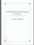 Přehled české literatury 20. století + čítanka - náhled